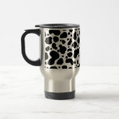 Cow Spots Pattern Black and White Animal Print Reisbeker (Links)