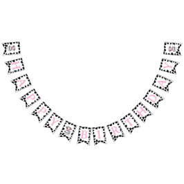 Cow Theme First Birthday Vlaggetjes