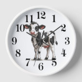 Cow Wall Clock (Voorkant)