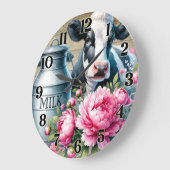 Cow Wall Clock Grote Klok (Hoek)