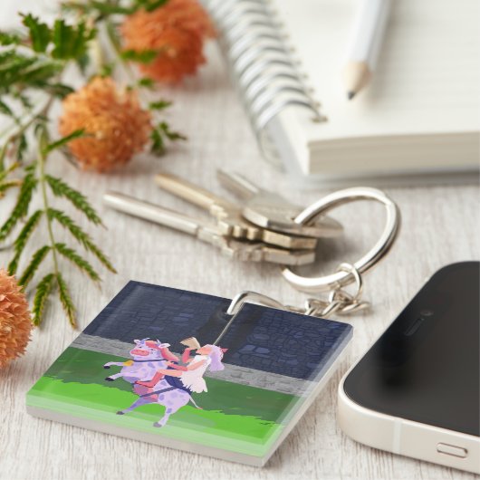 Cow warrior sleutelhanger (Voorkant Rechts)