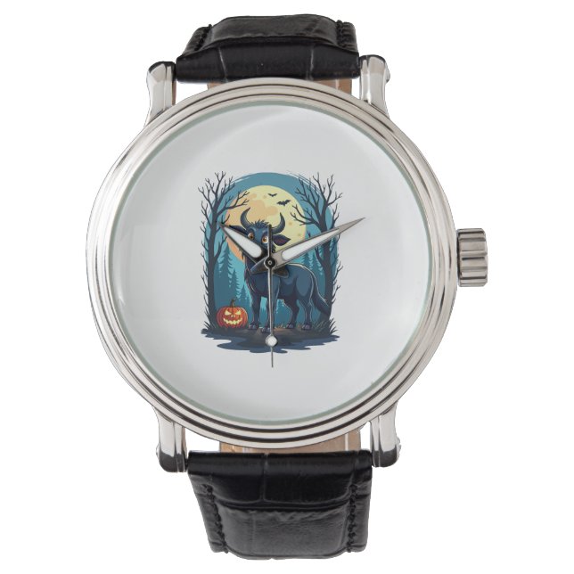 Cow Werewolf Transformation Horloge (Voorkant)