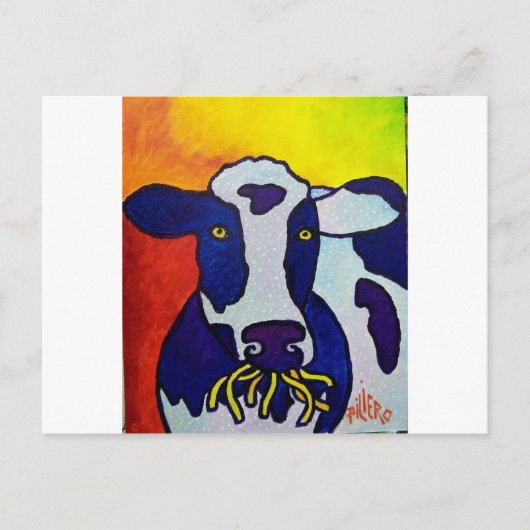 Cow Wow piliero Briefkaart (Voorkant)