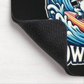 Cowabunga Beach Surfen Koe Surfen Surfplank Surfpl Muismat (Hoek)