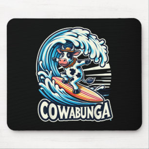 Cowabunga Beach Surfen Koe Surfen Surfplank Surfpl Muismat
