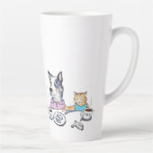 Cowabunga Cafe Cup Latte Mok (Rechts)