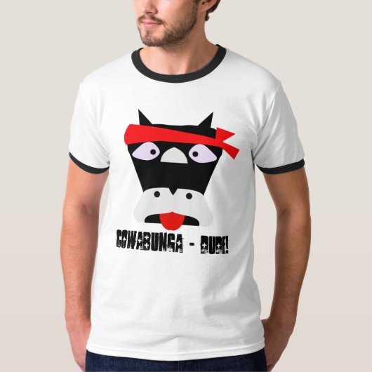 Cowabunga Dude T-shirt (Voorkant)