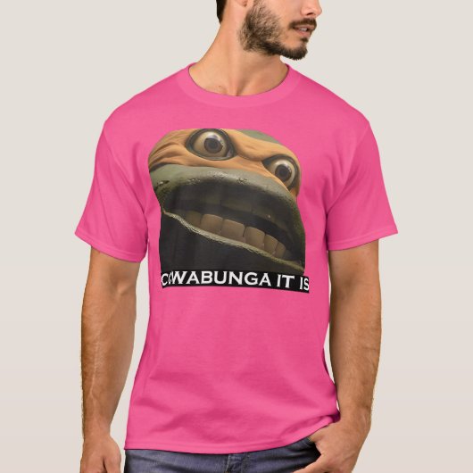Cowabunga T-shirt (Voorkant)