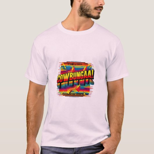 Cowabunga T-shirt (Voorkant)