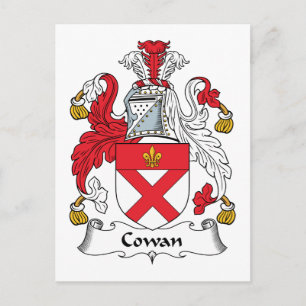 Cowan Family Crest Briefkaart