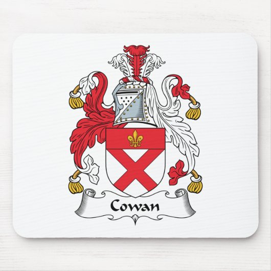 Cowan Family Crest Muismat (Voorkant)