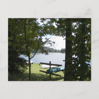 cowans gap state park pennsylvania Lake canoo Briefkaart