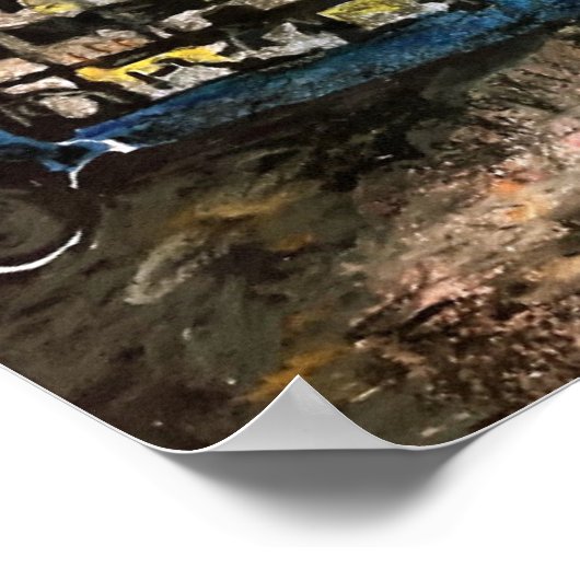 " Cowans Store " - Gemengde media Poster (Hoek)