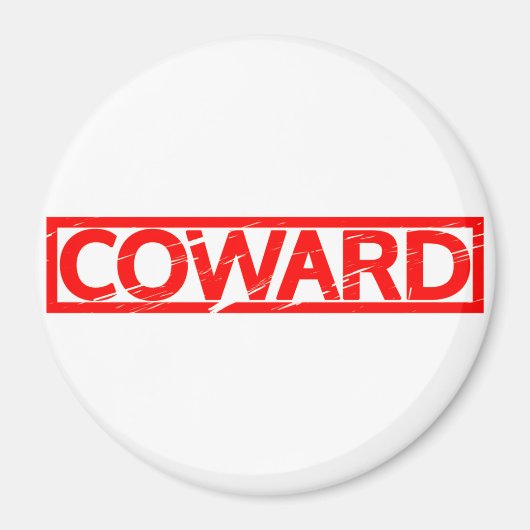 Coward Stamp Magneet (Voorkant)