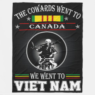 COWARDS GING NAAR CANADA FLEECE DEKEN