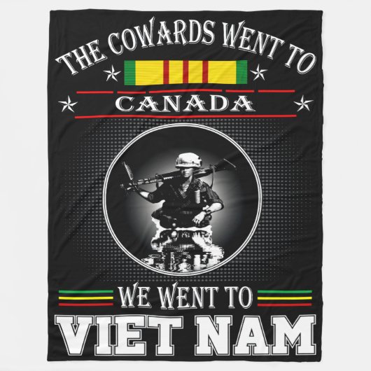 COWARDS GING NAAR CANADA FLEECE DEKEN (Voorkant)