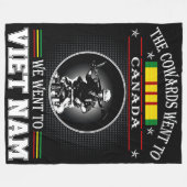 COWARDS GING NAAR CANADA FLEECE DEKEN (Voorkant (Horizontaal))