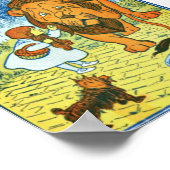 Cowarly Lion Poster (Hoek)