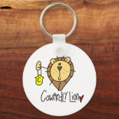 Cowarly Lion Sleutelhanger (Voorkant)