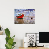 Cowbar Lass, Lindisfarne Poster (Thuiskantoor)