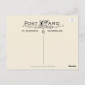 Cowboy 10 geboden - Boerderij Briefkaart (Achterkant)