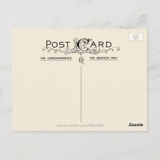 Cowboy 10 geboden - Boerderij Briefkaart (Achterkant)