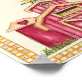 Cowboy 10 geboden - Boerderij Fun (breed) Poster (Hoek)