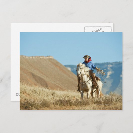 Cowboy 13 briefkaart (Voorkant / Achterkant)