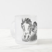 Cowboy 1 matglas koffiemok (Voorkant links)