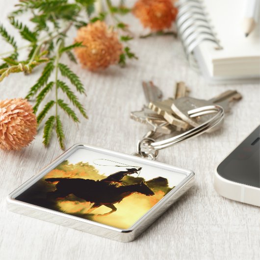 Cowboy 1 Sleutelhanger (Zijkant)