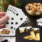 Cowboy 1-speelkaarten pokerkaarten (Insitu)