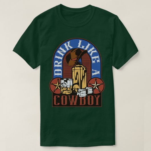 Cowboy 1 t-shirt (Design voorkant)
