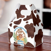 Cowboy 1e rodeo westerne verjaardag gepersonalisee bedankdoosjes