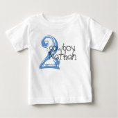 Cowboy  2e Verjaardag Tshirt (Voorkant)