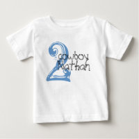 Cowboy  2e Verjaardag Tshirt