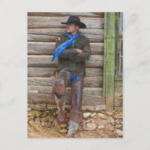 Cowboy 6 briefkaart