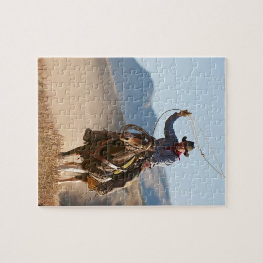 Cowboy 7 legpuzzel (Horizontaal)