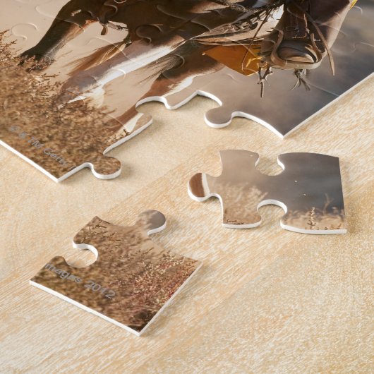 Cowboy 7 legpuzzel (Zijkant)
