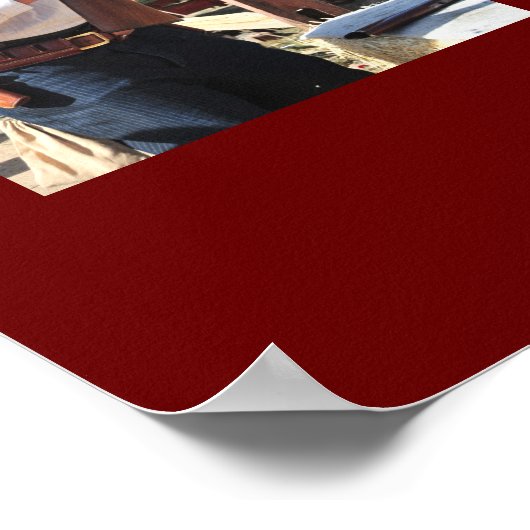 Cowboy Action Shooting Competition Poster Sjabloon (Hoek)