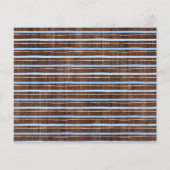 Cowboy Advice for mam & Dad Baby shower Card Flyer (Achterkant)