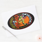  Cowboy Ale Ovale Sticker (Envelop)