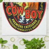  Cowboy Ale Theedoek (Gevouwen)