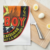  Cowboy Ale Theedoek (Quarter Fold)