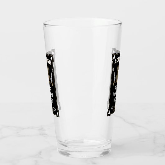 Cowboy Amerikaans Frontier Saloon Glas (Links)