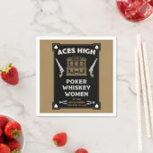 Cowboy Amerikaans Frontier Saloon Servet (Insitu)