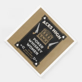 Cowboy Amerikaans Frontier Saloon Servet (Hoek)