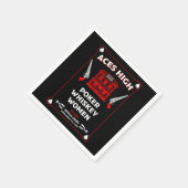 Cowboy Amerikaans Frontier Saloon Servet (Hoek)