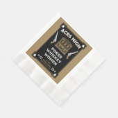 Cowboy Amerikaans Frontier Saloon Servet (Hoek)