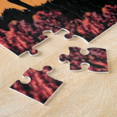 Cowboy and Longhorn Steer Legpuzzel (Zijkant)