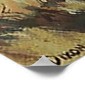 “Cowboy and Pack Horse” door Maynard Dixon Poster (Hoek)